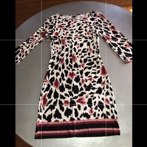 Animal Print Bodycon Strech Mini Dress